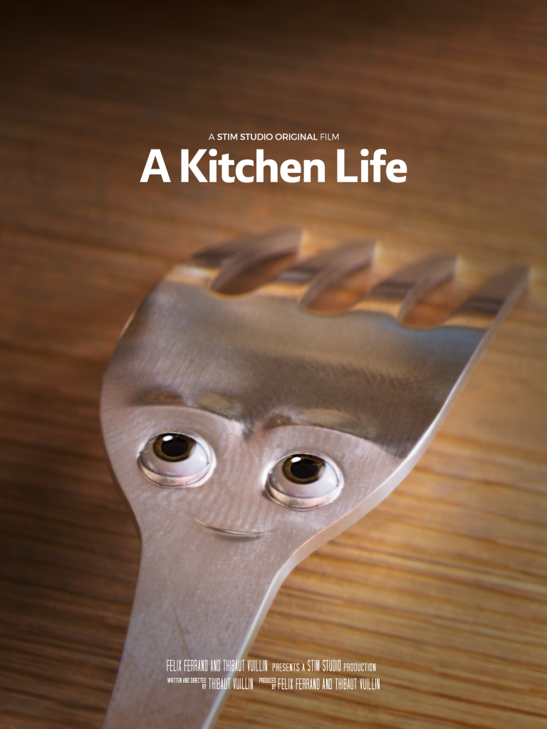 thibaut vuillin short film a kitchen life poster